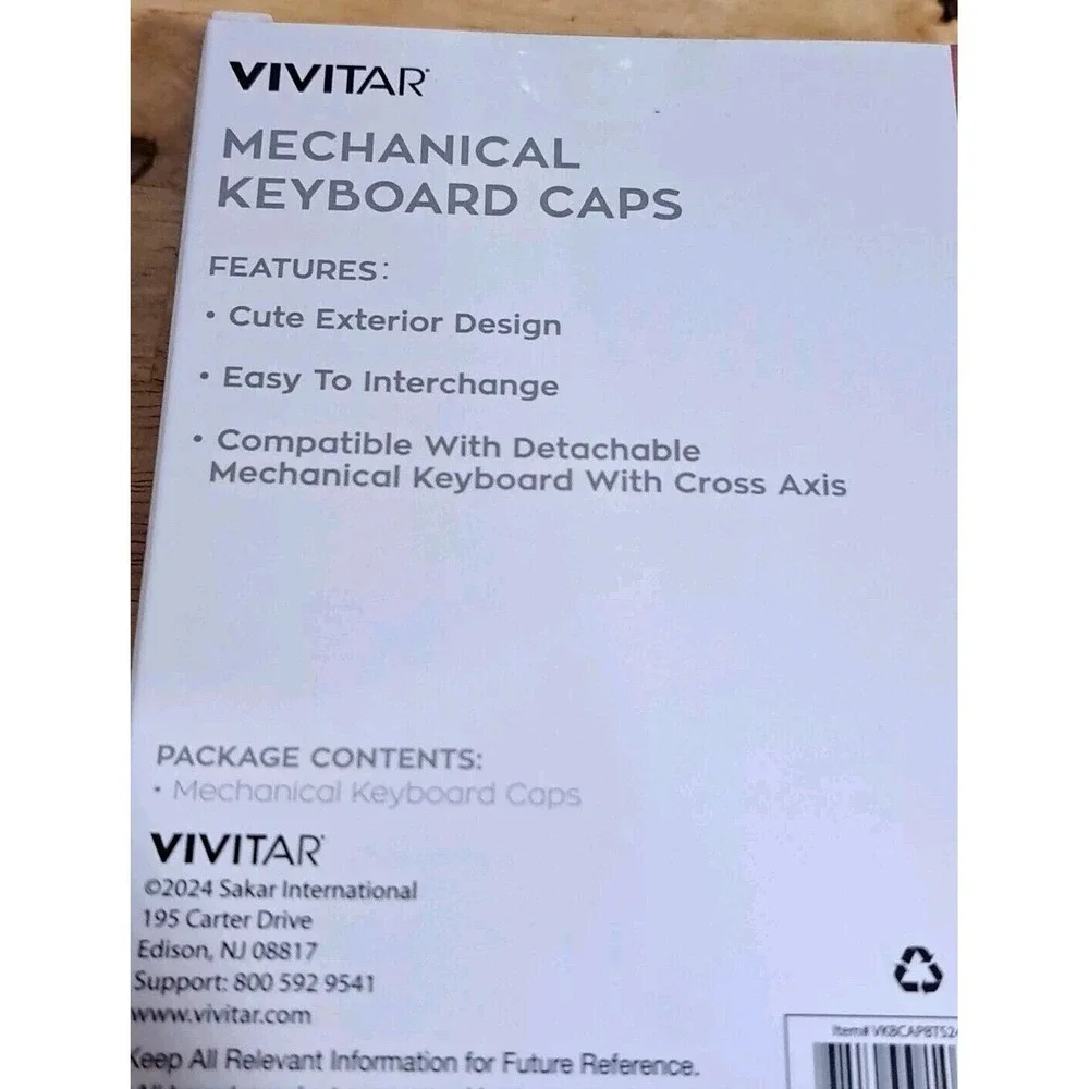 Alien-Themed Vivitar Mechanical Keyboard Caps Set Easy‎ Setup